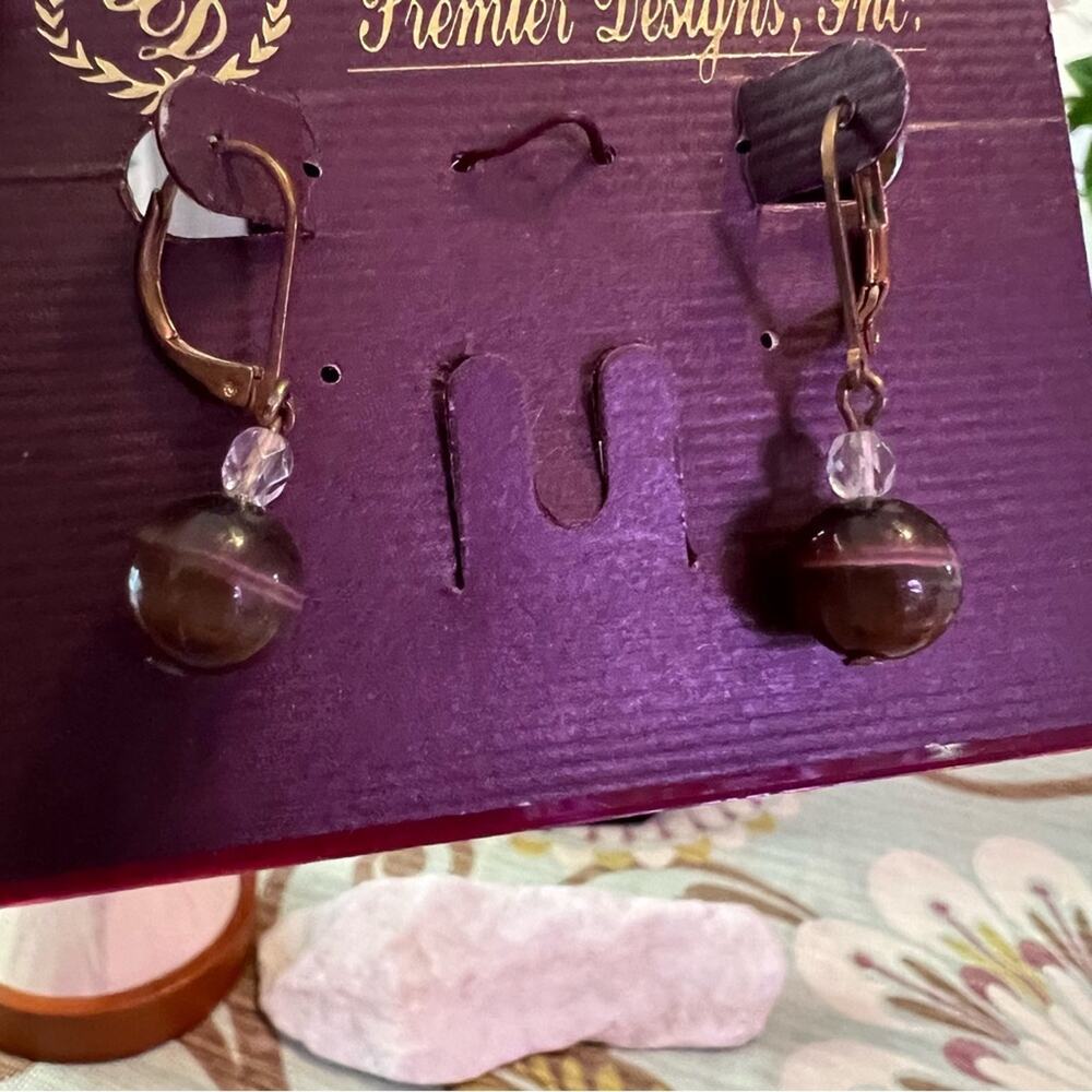 Premier Designs Beaded Earrings NEW - Picture 4 of 6
